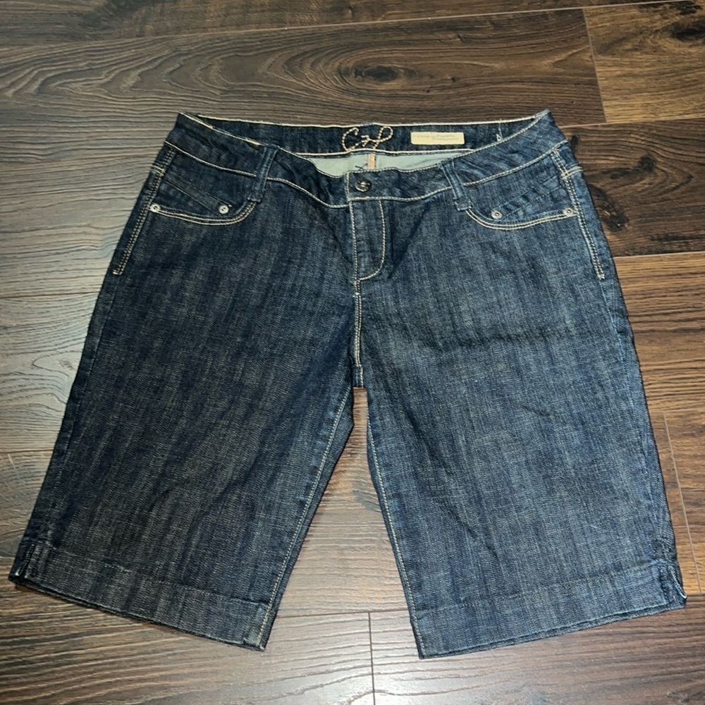 Chip & Pepper Bermuda Cut Off Jean Shorts.sz9